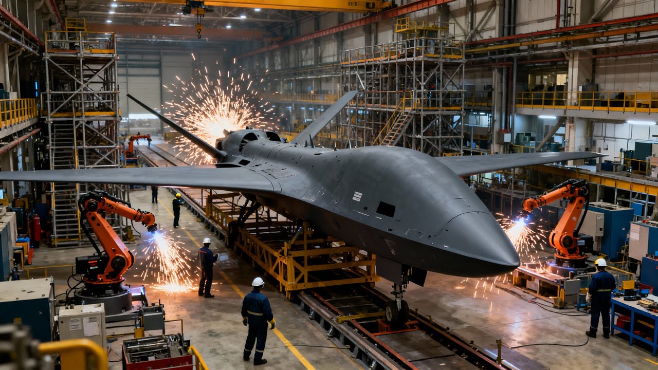 Inside the Secret Bayraktar Kizilelma Factory | Building the World’s First Unmanned Fighter Jet