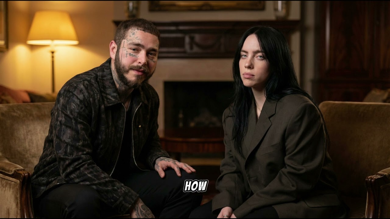 Post Malone ft. Billie Eilish – Love Turned Distance (Official Music Video)