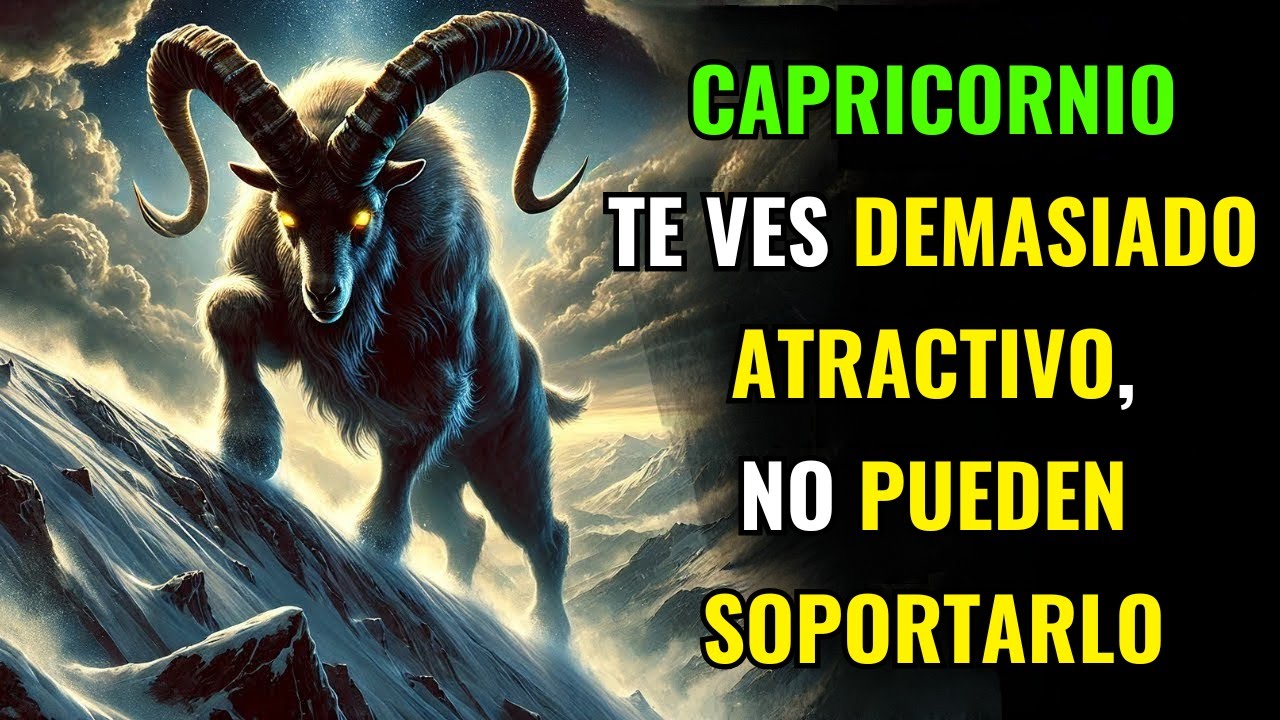 ♑💫CAPRICORNIO - TE VES DEMASIADO ATRACTIVO PARA ELLOS, ESTÁN CELOSOS