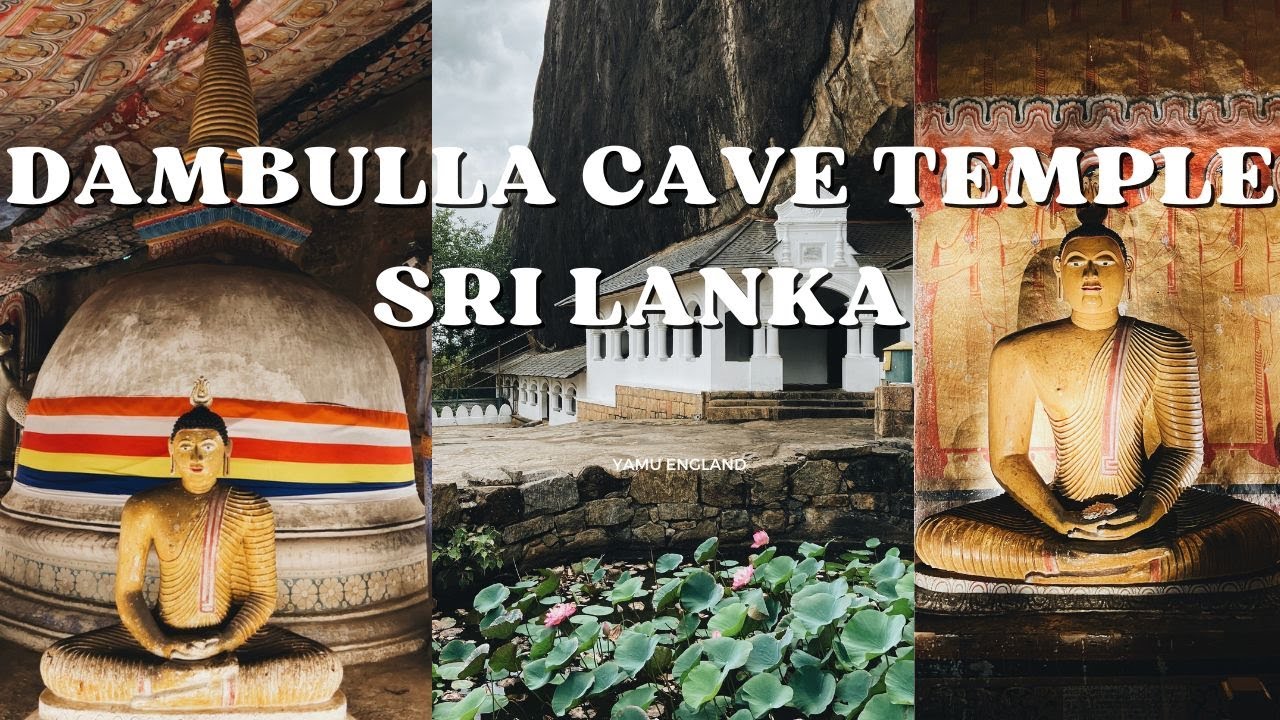 Dambulla IGolden Temple of Dambulla, Sri Lanka ITemple inside a Cave I UNESCO World Heritage Site I