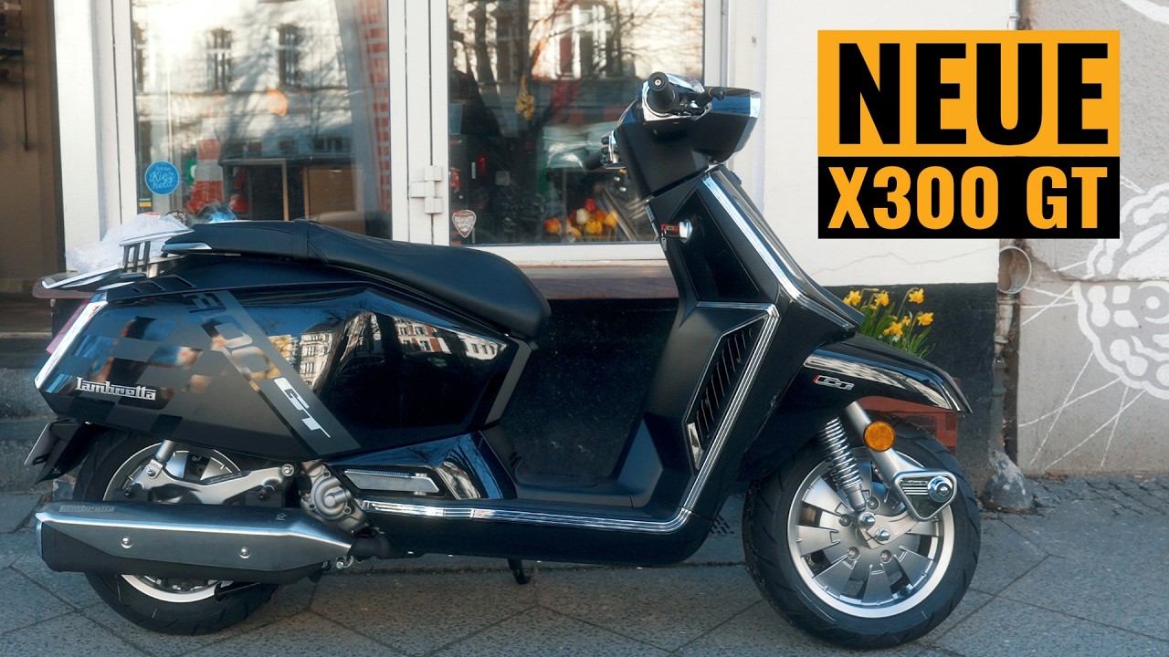 Neue Lambretta X 300 GT Unboxing bei Cafe Racer 69