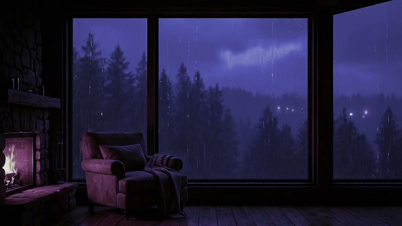 Instant Sleep with Gentle Rain Sounds (No Thunder)
