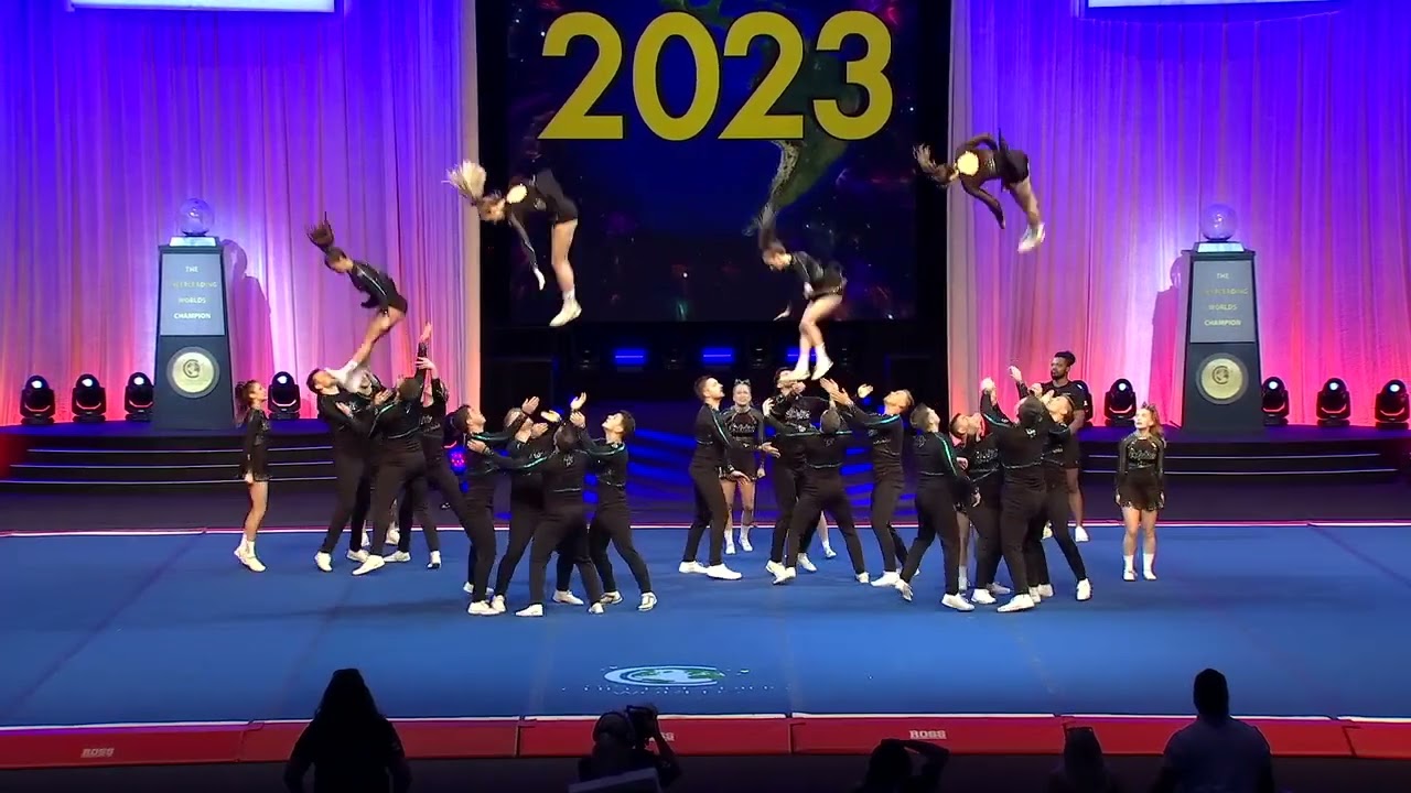 SC Bayer - Dolphins Coed in Finals at The Cheerleading Worlds 2023