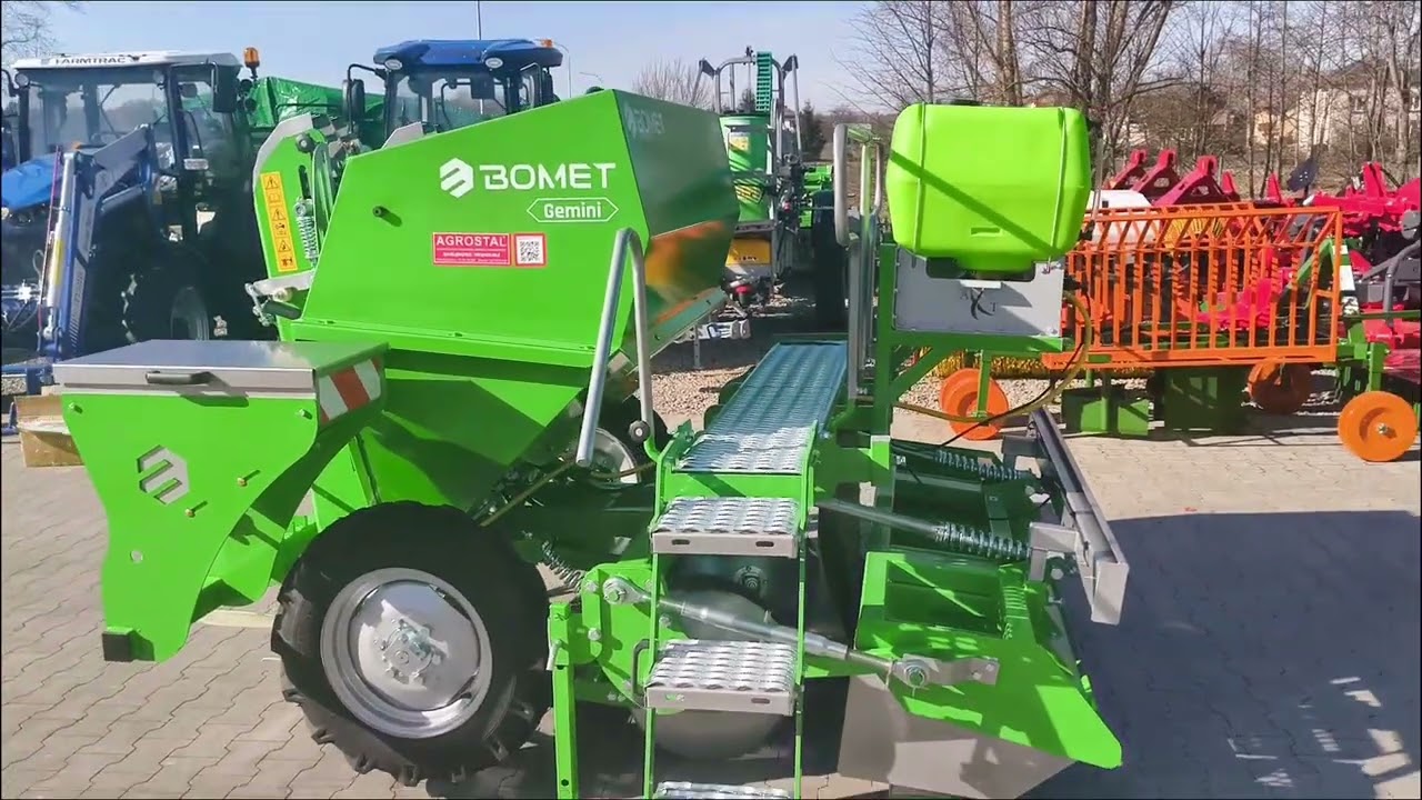 Sadzarki do ziemniak&oacute;w firmy Bomet, model Gemini