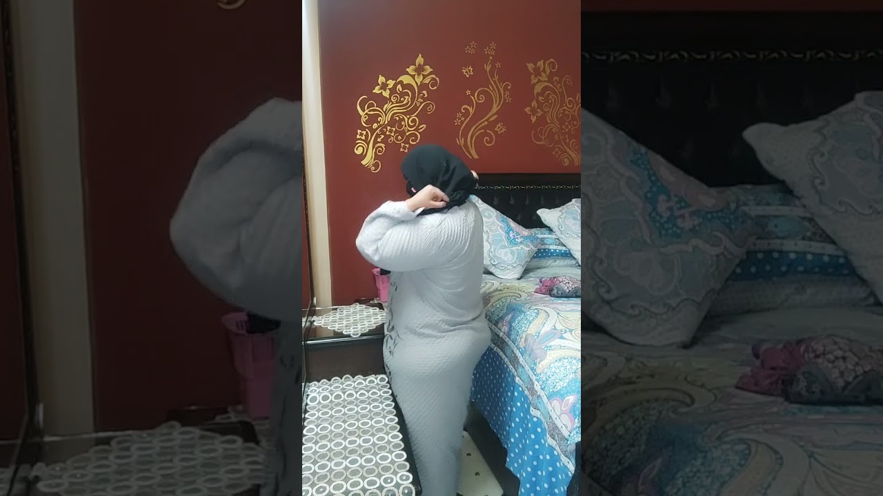 جوله.الجزء الثاني.تغيير فرش غرفه النوم.وهي دي الست المصريه الشاطره