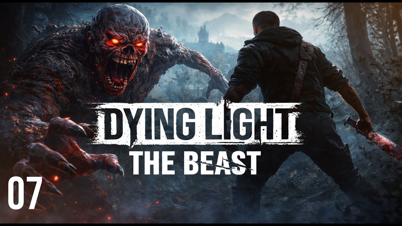 Dying Light The Beast #07 – Wieże przy bibliotece, pierwszy samochód i utopienie auta