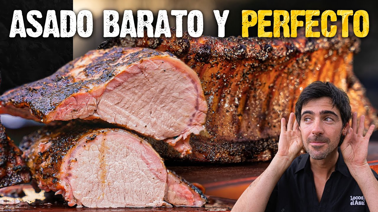 Lomo de cerdo completo: Asado bueno, bonito y barato para romperla con amigos! | Locos X el Asado