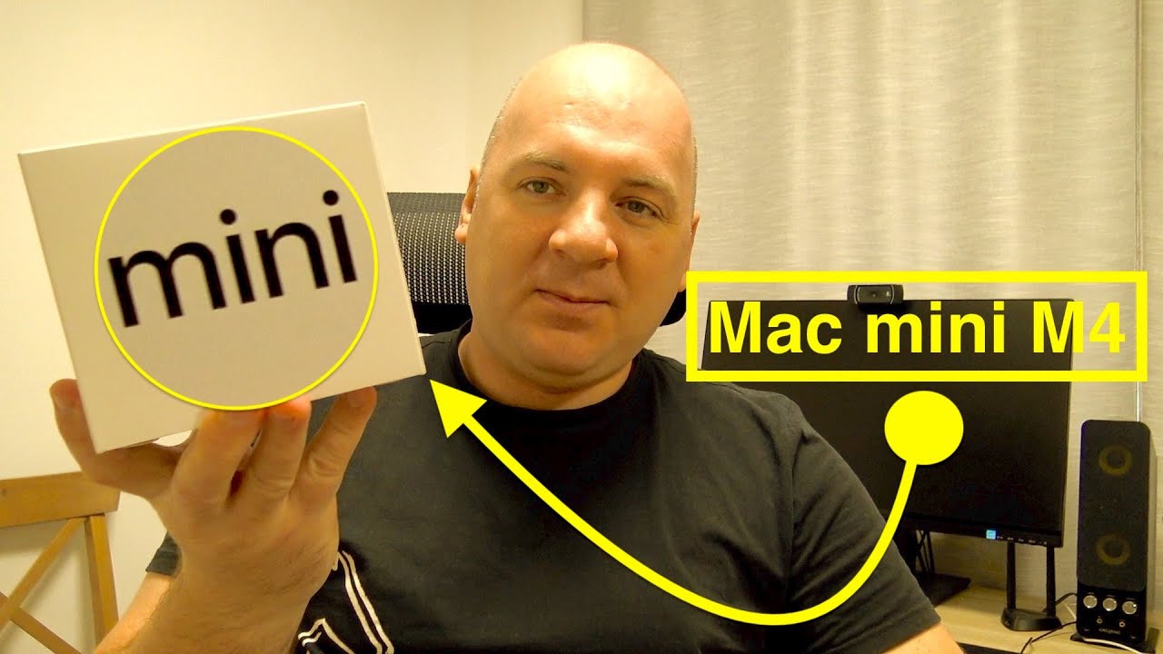 Mac mini 2024 распаковка, настройка, впечатление