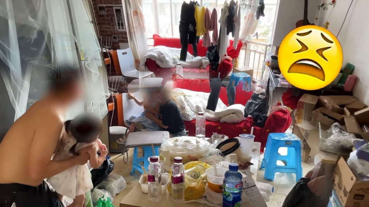 😨They Want To Have A Third Child In This Room! It's Full Of Garbage.