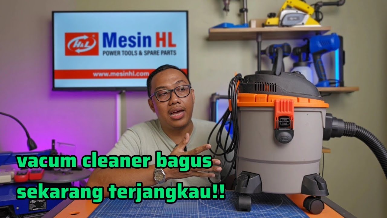 basah aja bisa, apalagi kering!! || vacum cleaner H&L HS 15 WD
