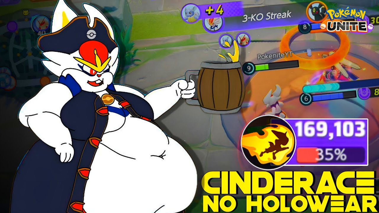 NEVER MESS WITH NANGA-PUNGA CINDERACE 😂 | POKEMON UNITE   
