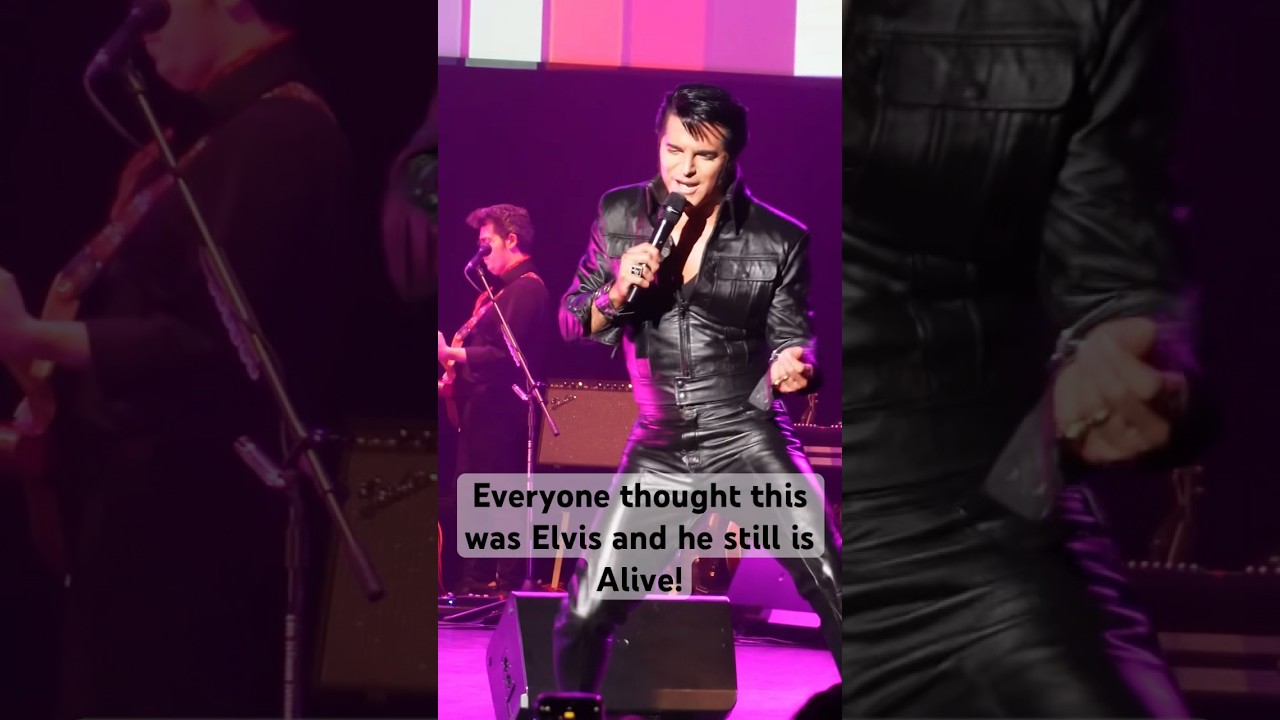 Dean Z. Elvis Tribute Artist.  Elvis is still is Alive! 
