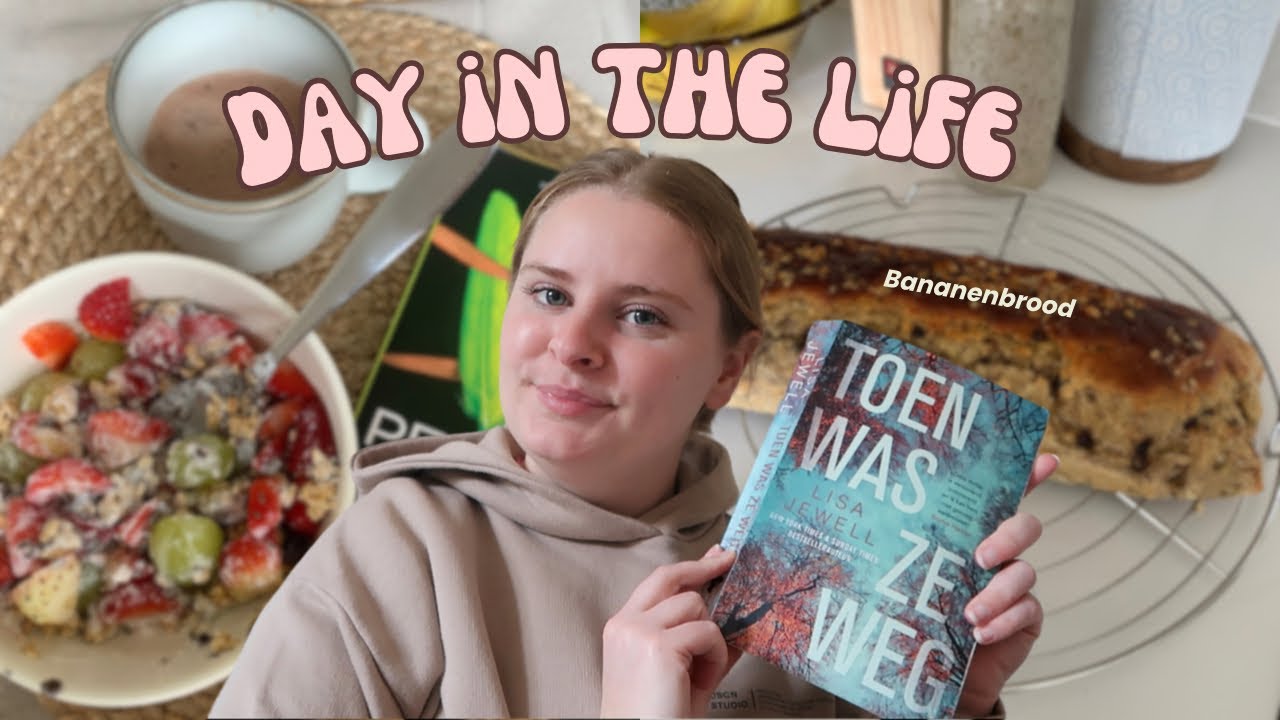VLOG // veel lezen, bananenbrood bakken en nieuwe zetel 📚✨