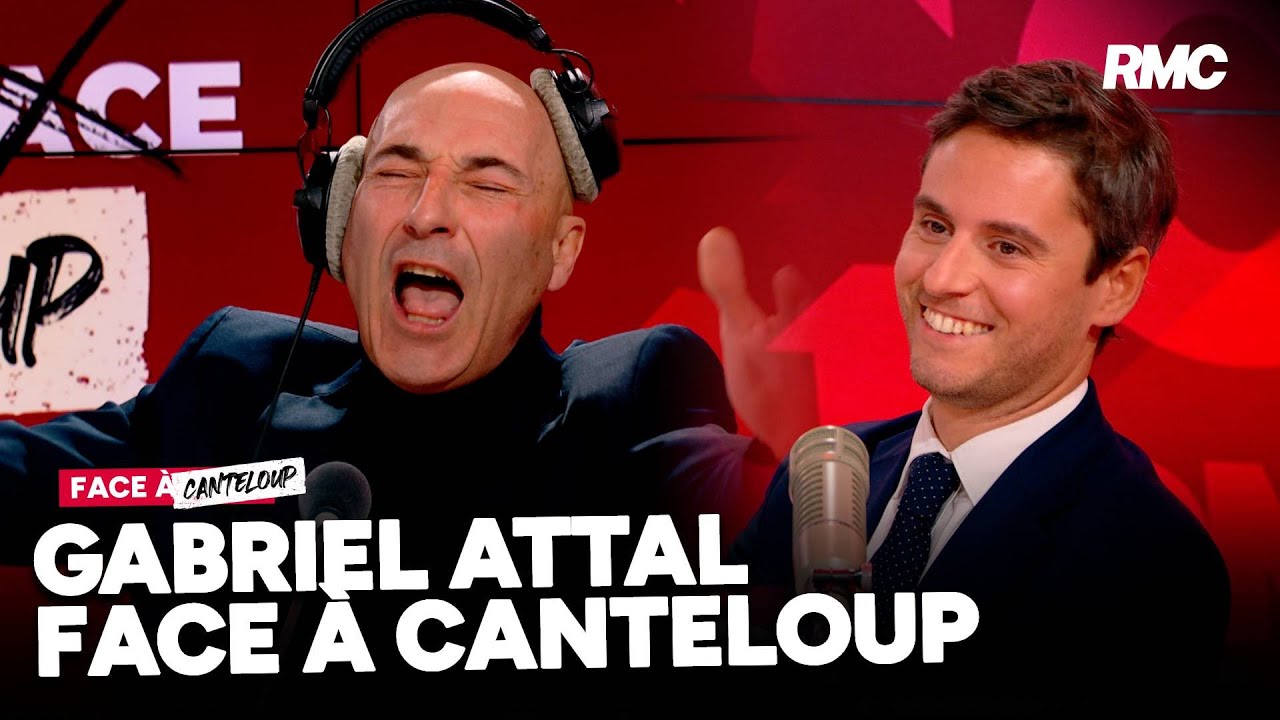 Castex, Larcher, Praud... Gabriel Attal est face à Canteloup