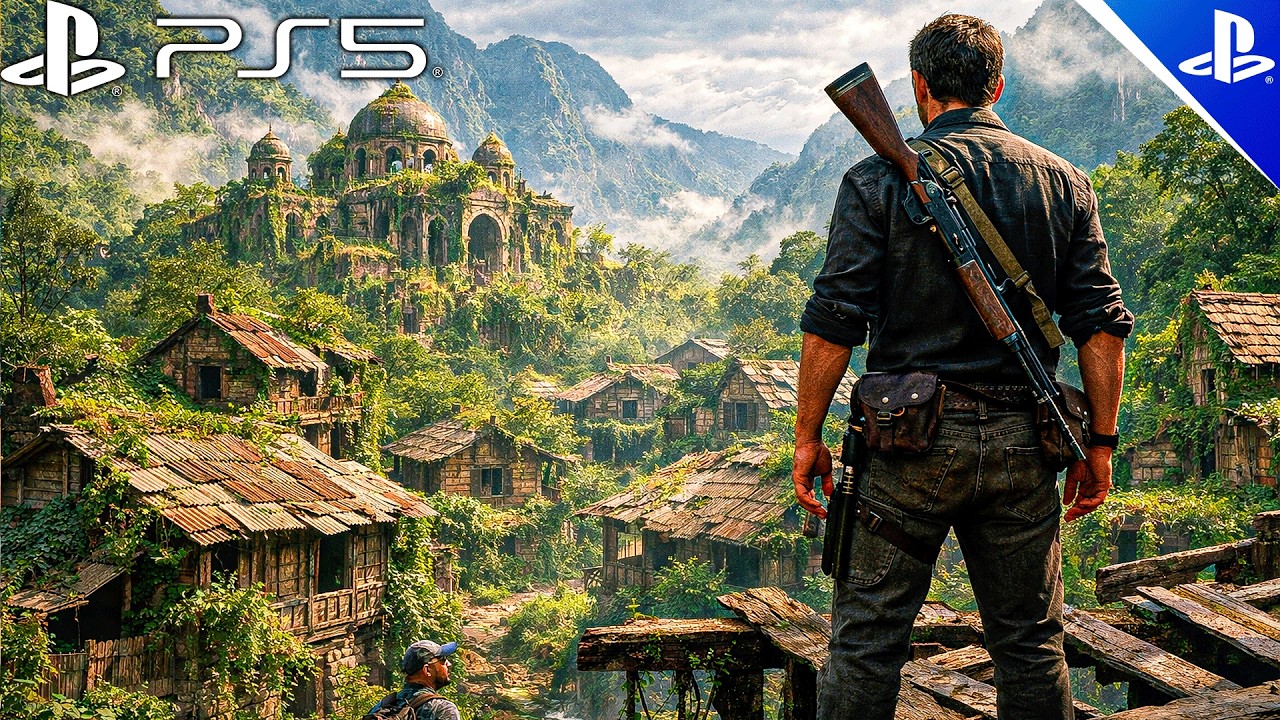 OS PIRATAS MAIS CRUEIS ESCONDERAM ESTA CIDADE (PS5) Uncharted 4 • Gráficos Ultra Realistas [4K]