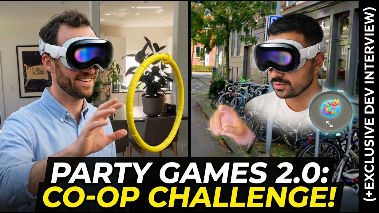 Я играл в Party Games 2.0 на Vision Pro с человеком, который его разработал.