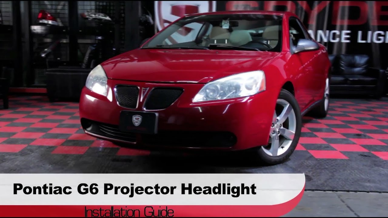 Spyder Auto Installation: Pontiac G6 2005-08 Projector Headlights