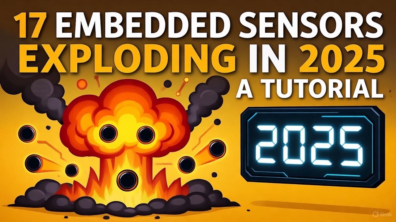 17 Embedded Sensors Exploding in 2025