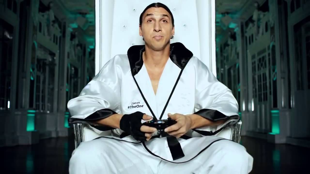Zlatan Ibrahimovic se fait Zlataner sur FIFA 14