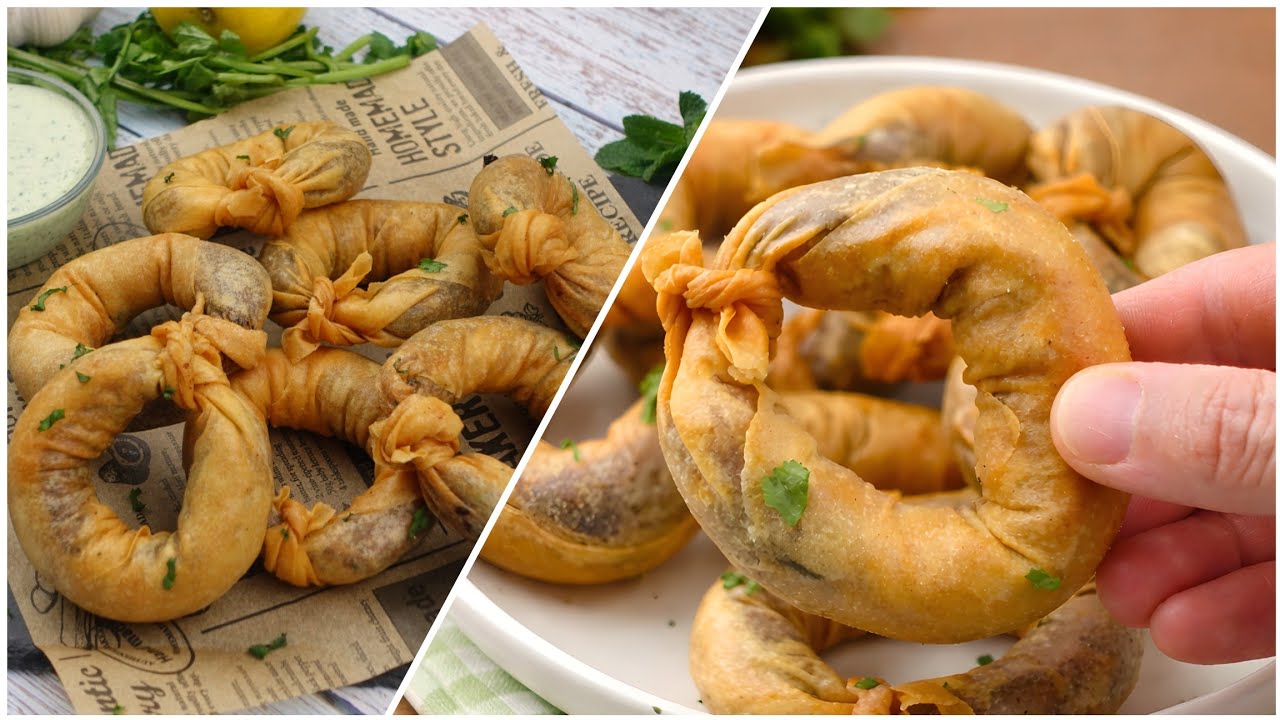Ramadan Special Crispy Potato Rings,Easy Iftar Snack Recipe By Recipes Of The World 
