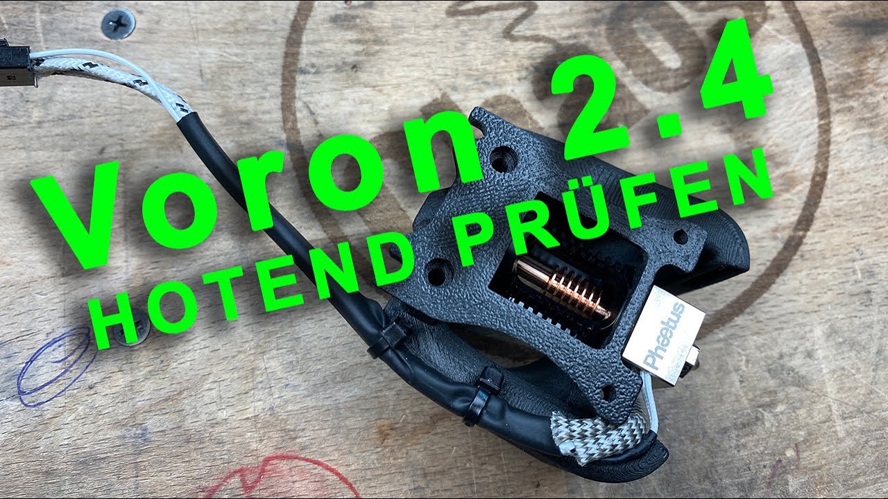 Voron 2.4 #5 Hotend Einbau.