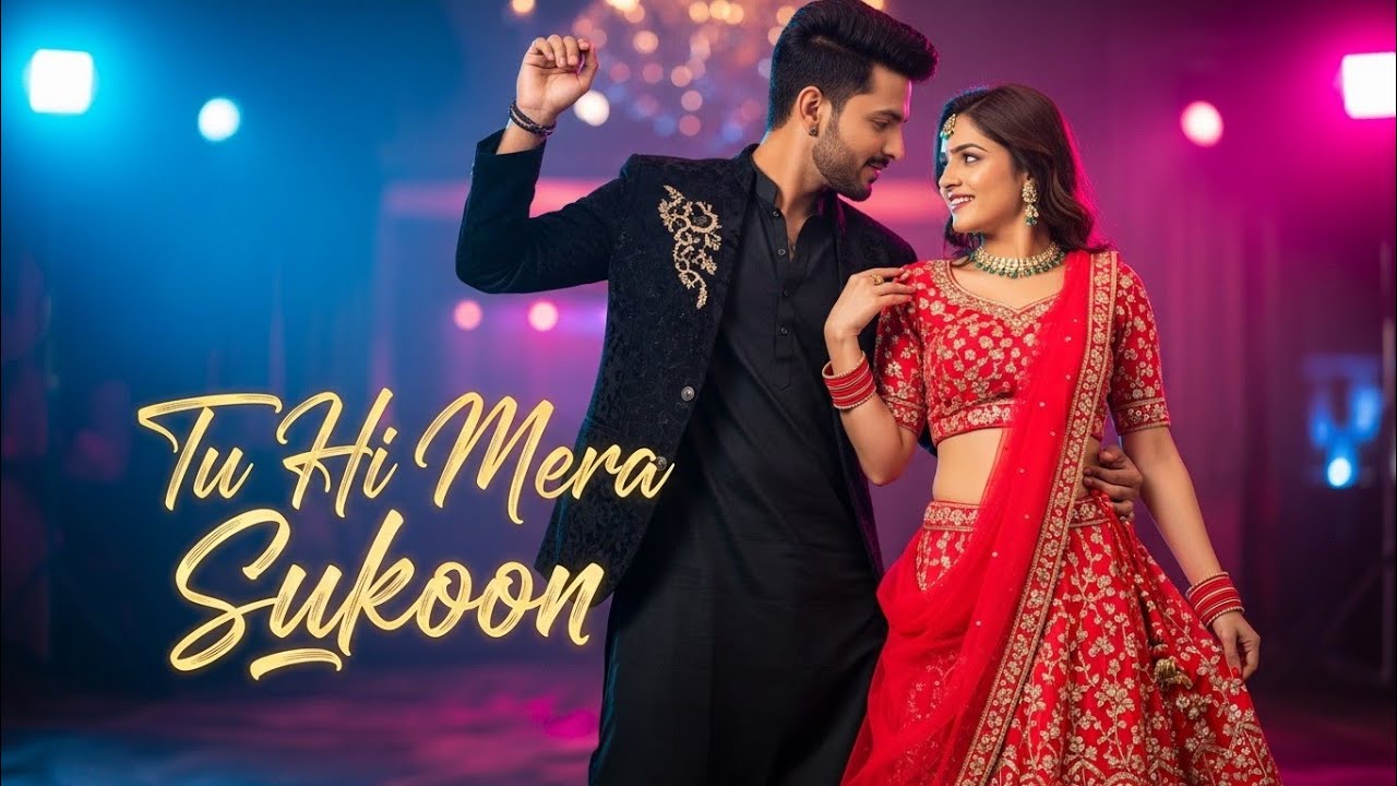 Tu Hi Mera Sukoon | Romantic Bollywood EDM DJ Song | Hindi Love Dance Music 2026 ❤️🎶
