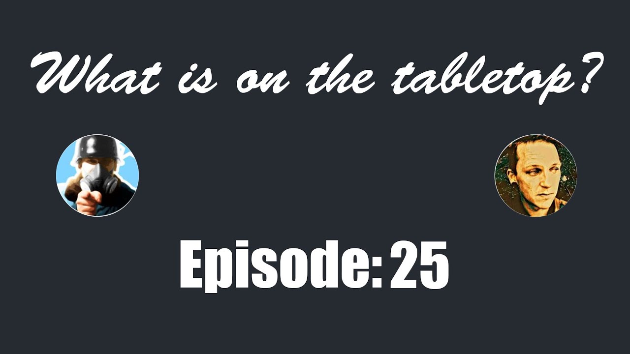 What is on the tabletop? Podcast Ep. 25 Talking with Luke Mockeridge about Grim Darkness and apples