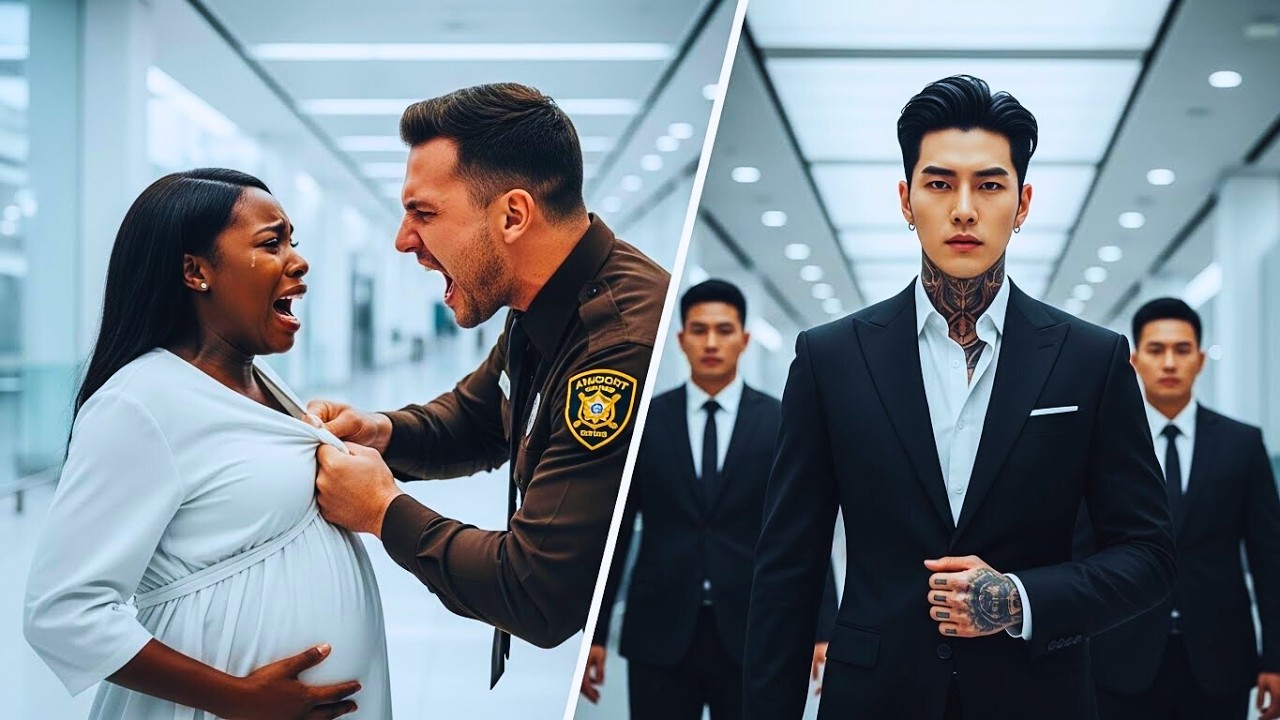 THE SECURITY BULLIED HER AT THE AIRPORT, UNAWARE SHE WAS THE PREGNANT WIFE OF THE KOREAN MAFIA BOSS