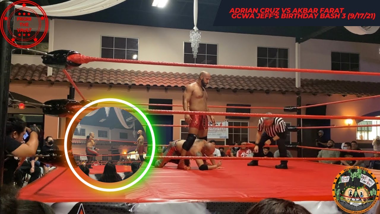 From The Vault: Full Match Adrian Cruz vs Akbar Farat GCWA (9/17/2021)