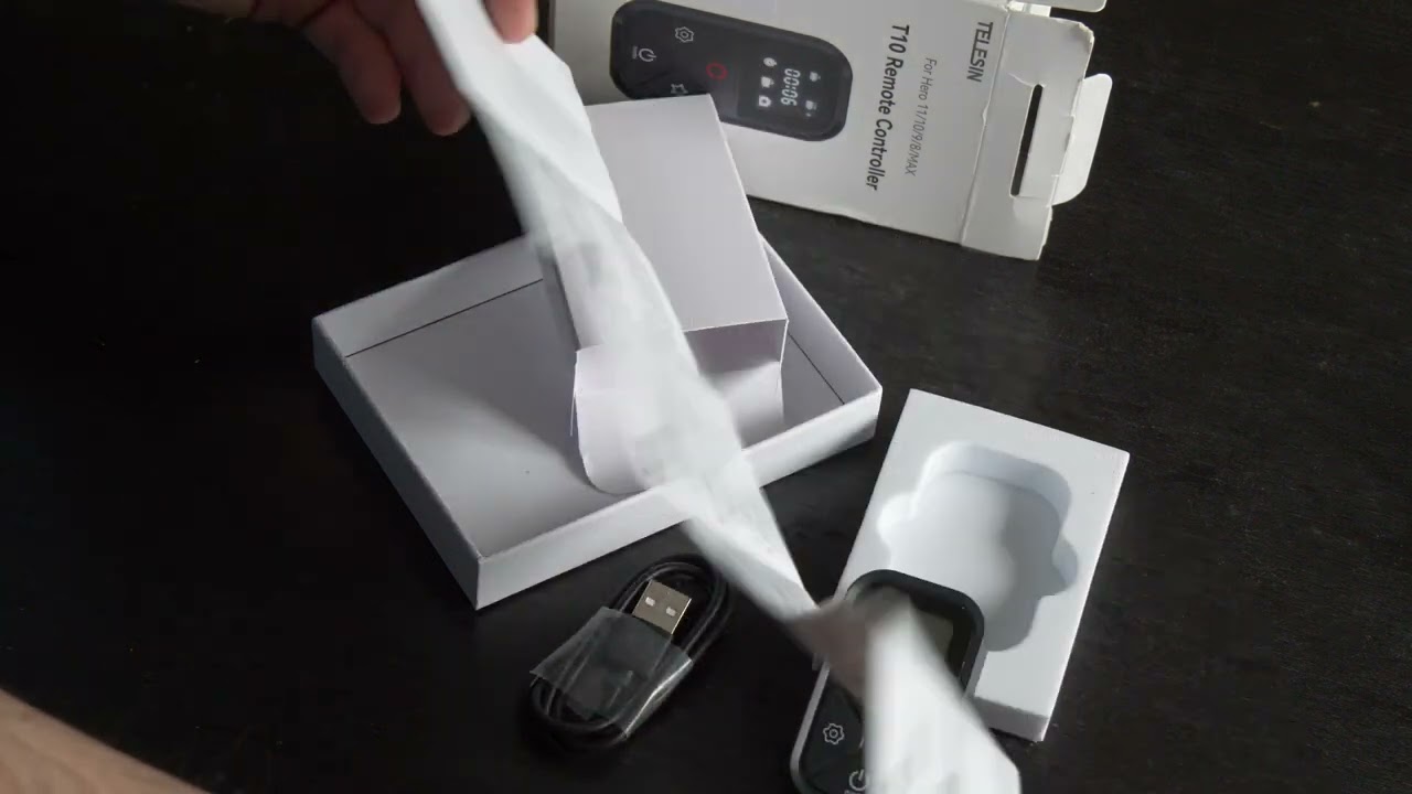 TELESIN T10 Smart Wireless Remote Control for GoPro - Unboxing