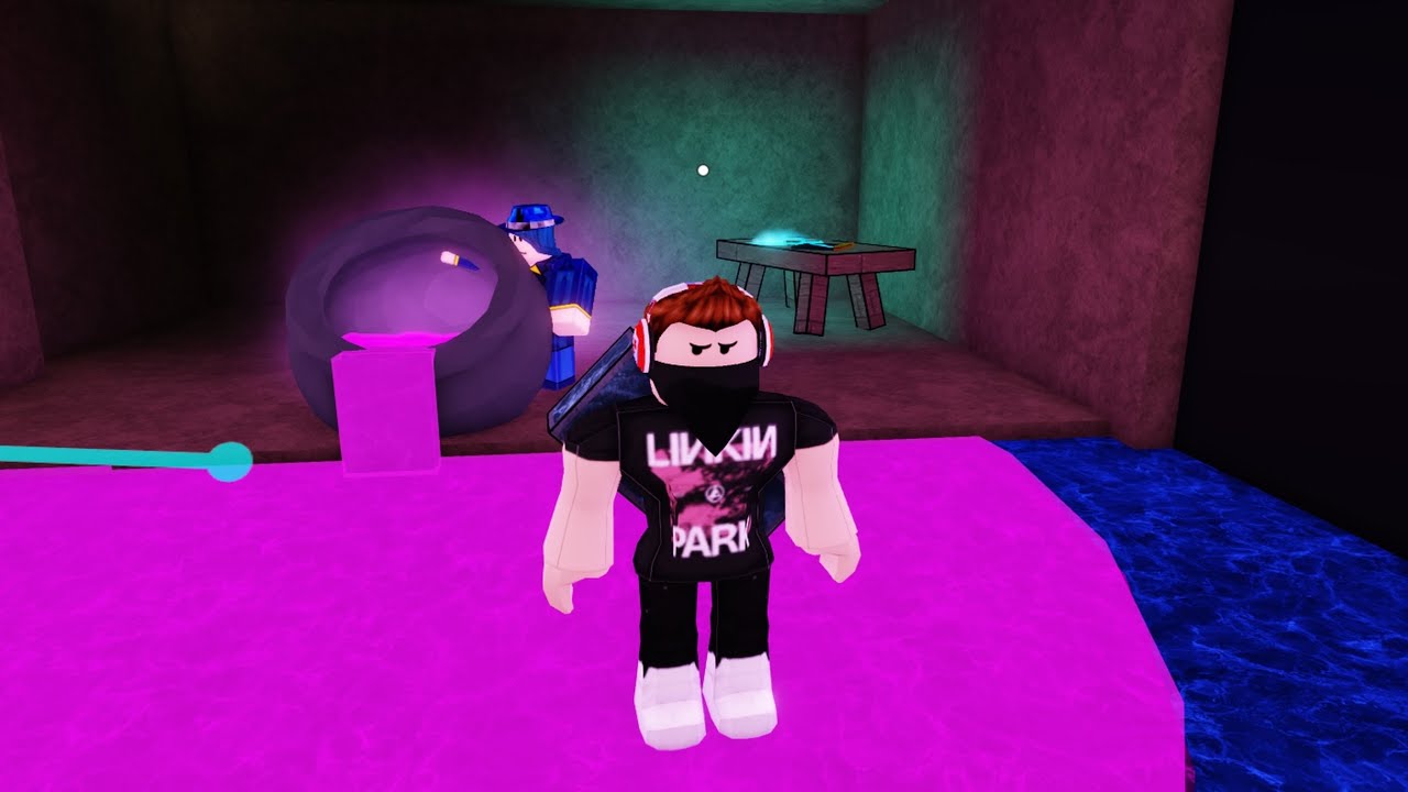 Playing Flood Escape 2 on Roblox