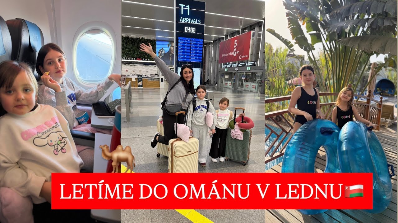 LETÍME DO OMÁNU 🇴🇲 Salalah 🌴| Problém na letišti | ROOM TOUR ubytování ☀️ 