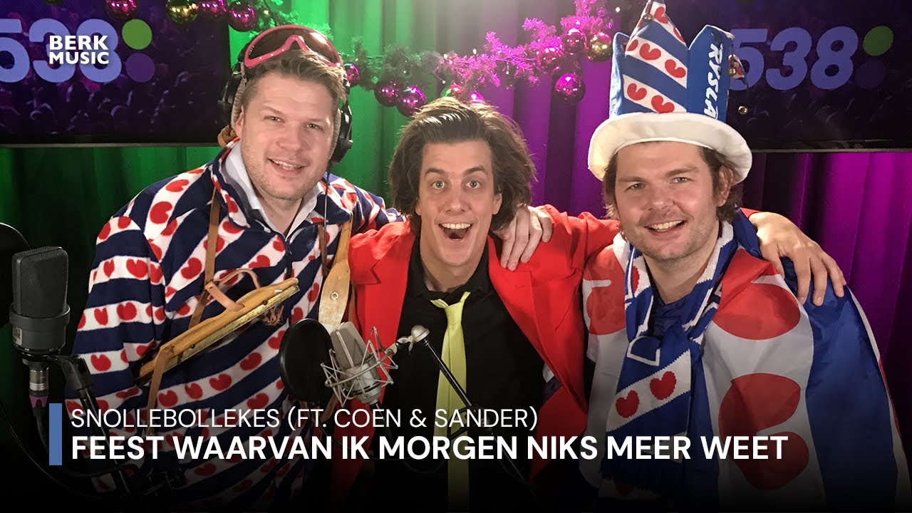Snollebollekes - Feest Waarvan Ik Morgen Niks Meer Weet (Ft. Coen & Sander) (Offici&euml;le Videoclip)