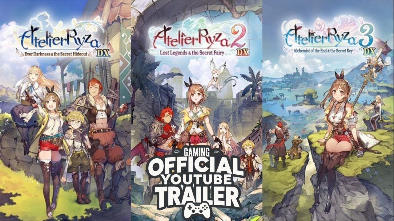 Atelier Ryza: Secret Trilogy Deluxe Pack - Official Game Trailer | 2025
