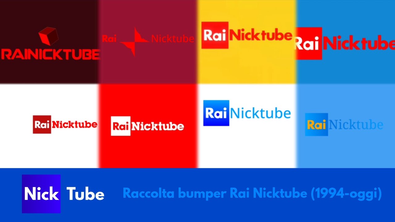 Raccolta bumper Rai Nicktube (1994-oggi)