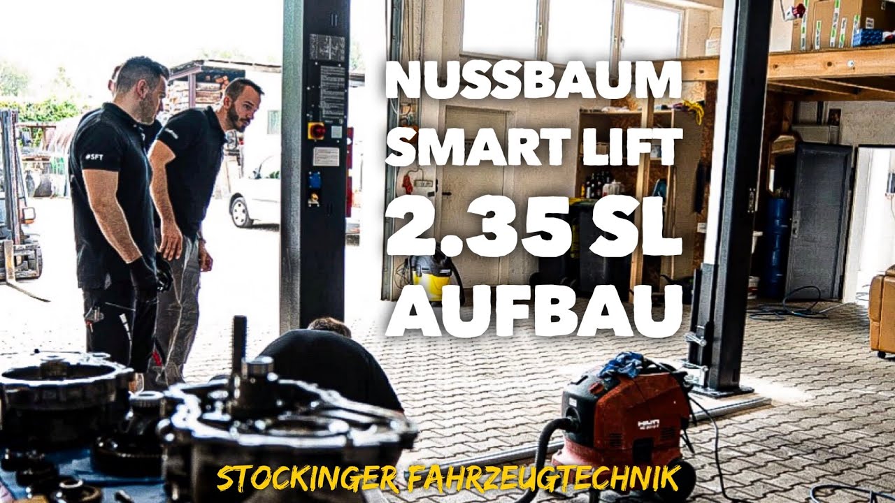 Werkstatt [UPGRADE]- Aufbau der Nussbaum Smart Lift 2.35SL TEIL1