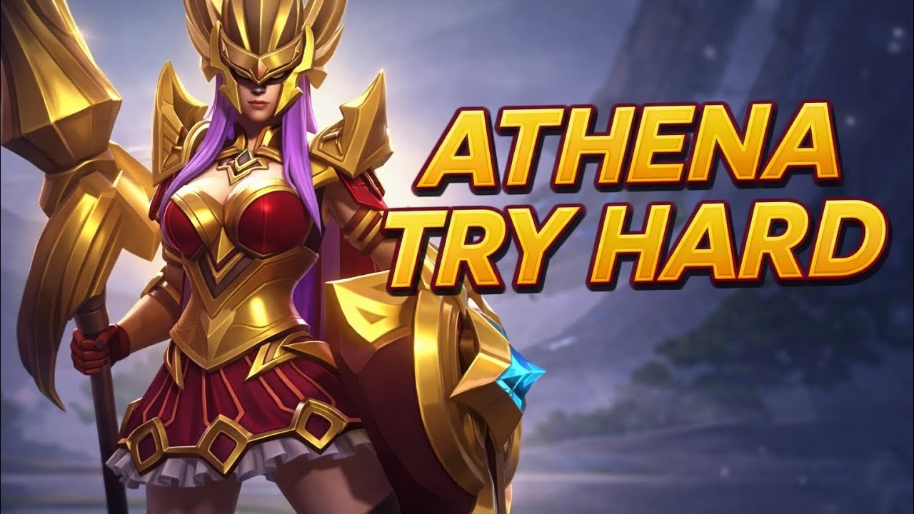 JOGUEI DE ATHENA NO LIMITE 🔥 ESSA BUILD É INSANA