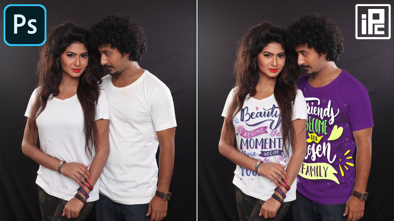 Add Your Graphics to a T-shirt and Create a T-shirt Mockup. Create T-shirt Mockup in Photoshop. IPC