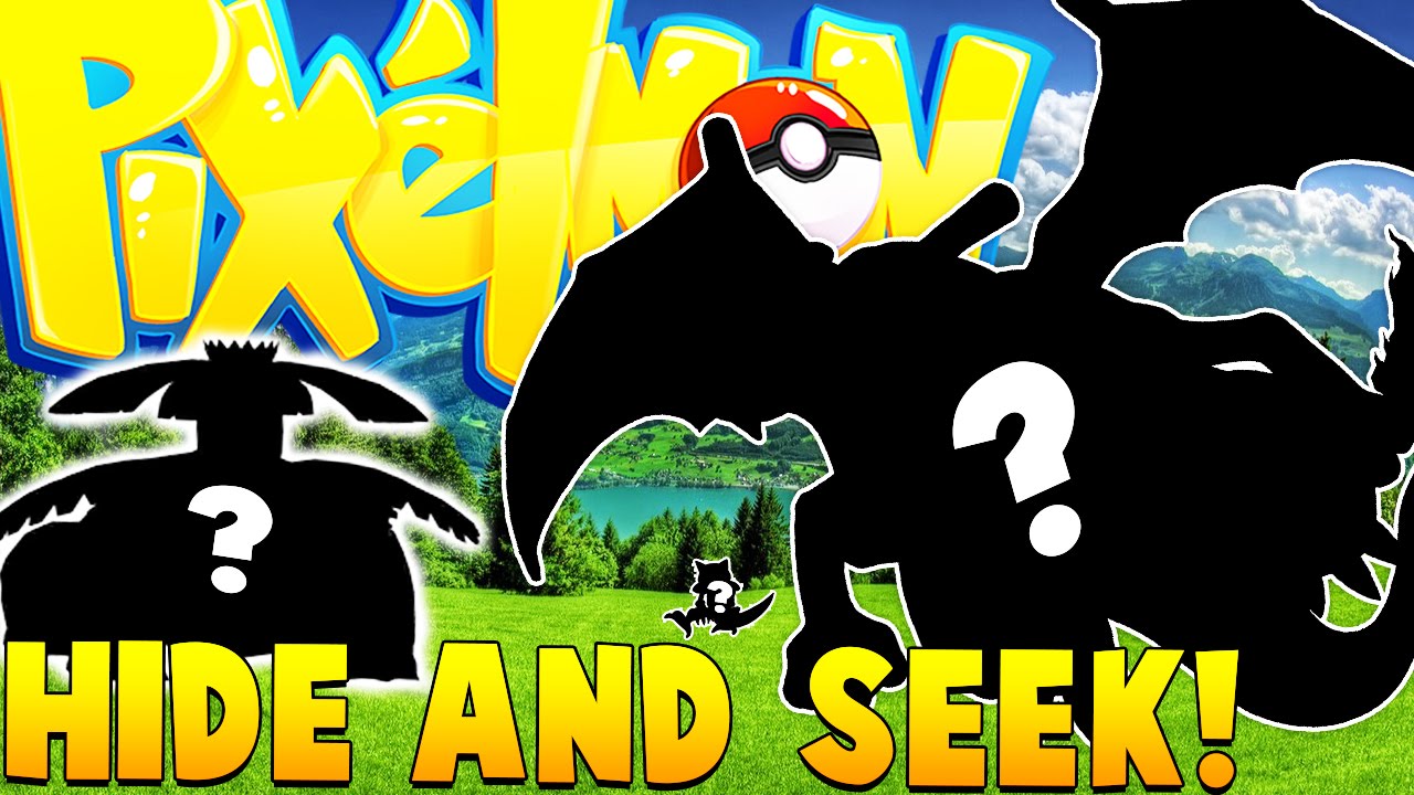 Minecraft PIXELMON HIDE N' SEEK MOD! BECOME YOUR FAVORITE POKEMON | JeromeASF