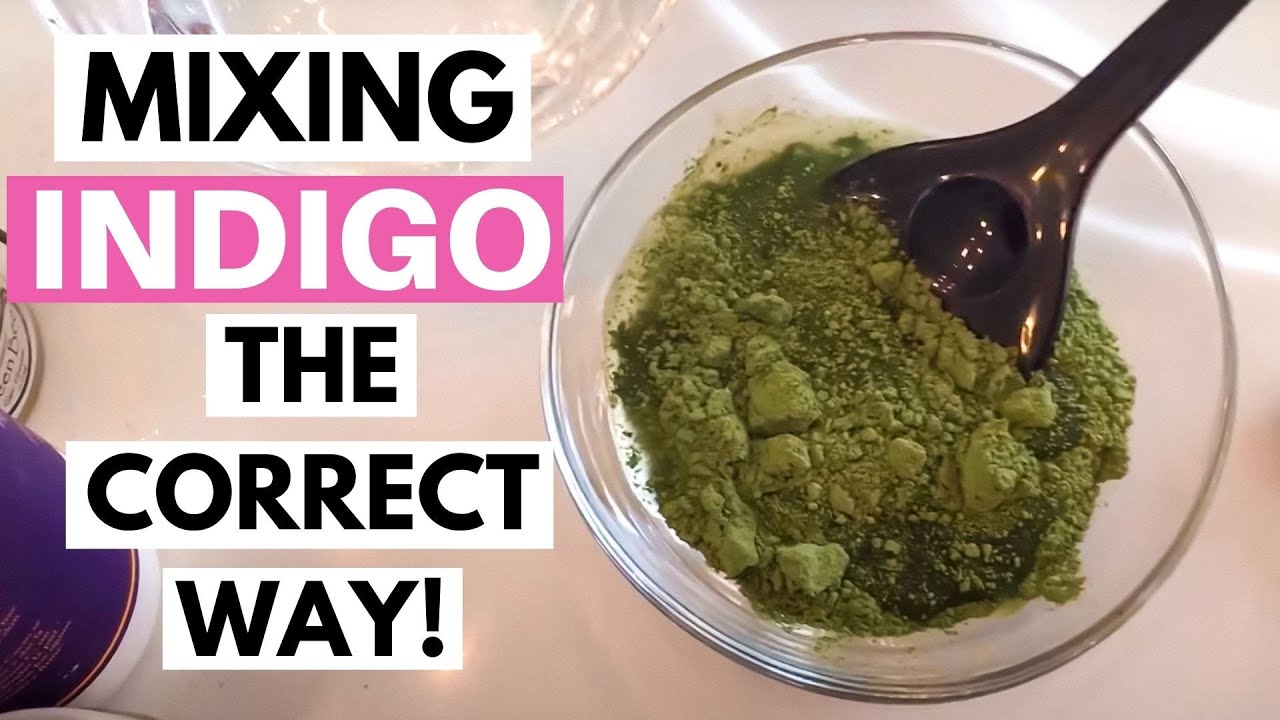 Indigo for Hair: How to Properly Mix Indigo from a Natural Hair Coloring Expert