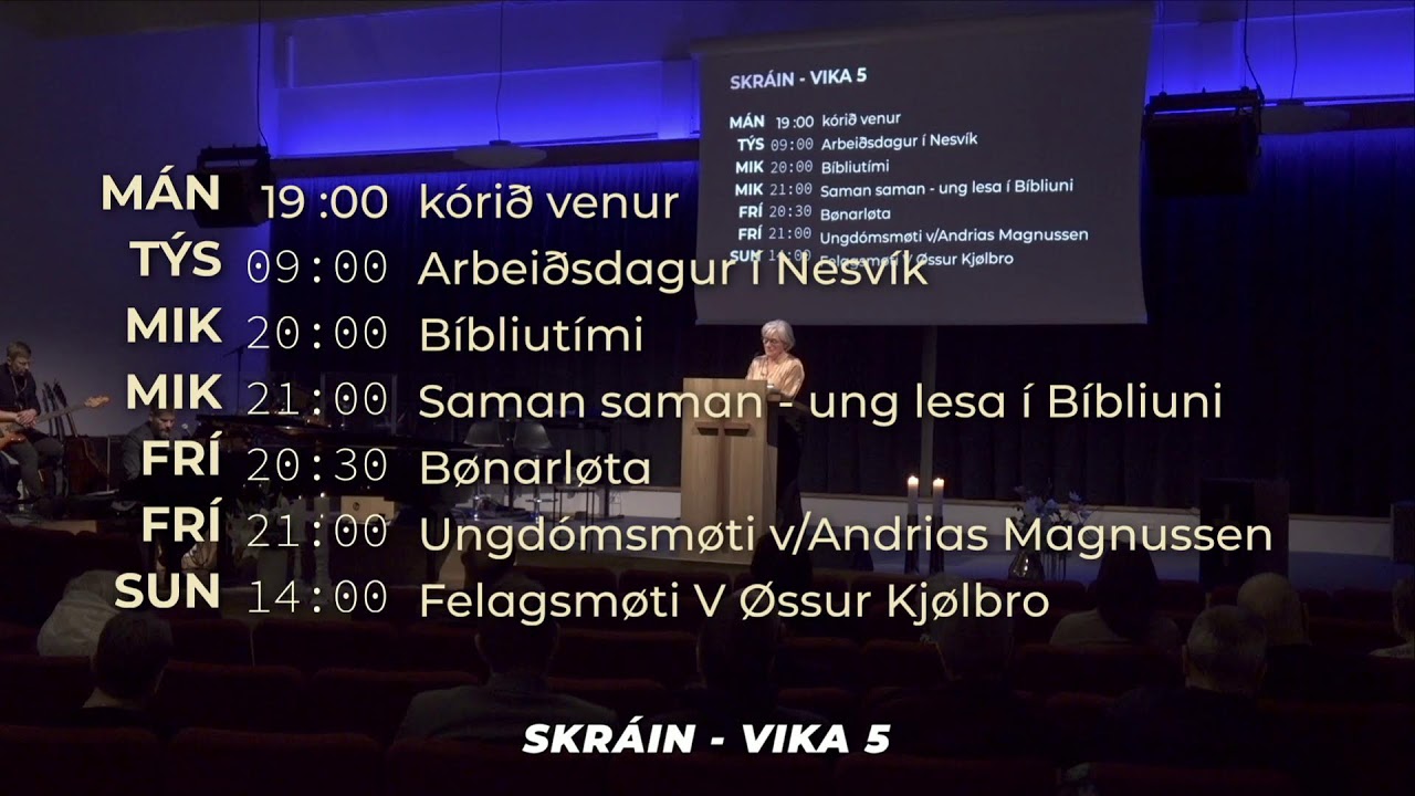 Beinleiðis úr KFUM&K í Klaksvík