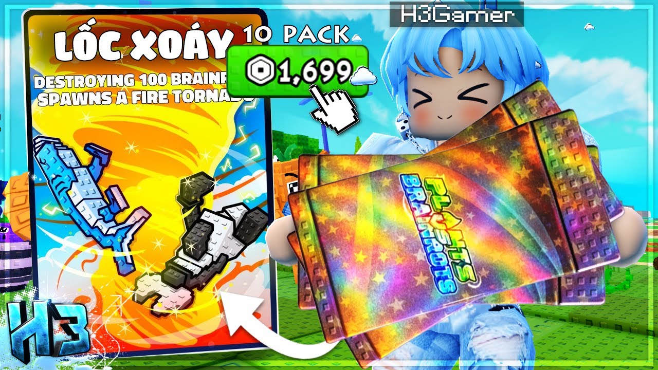 Mình Mua 10 BỘ THẺ BÀI SHINY?? Sức Mạnh THẺ BÀI SHINY Trong Plants Vs Brainrots | Roblox