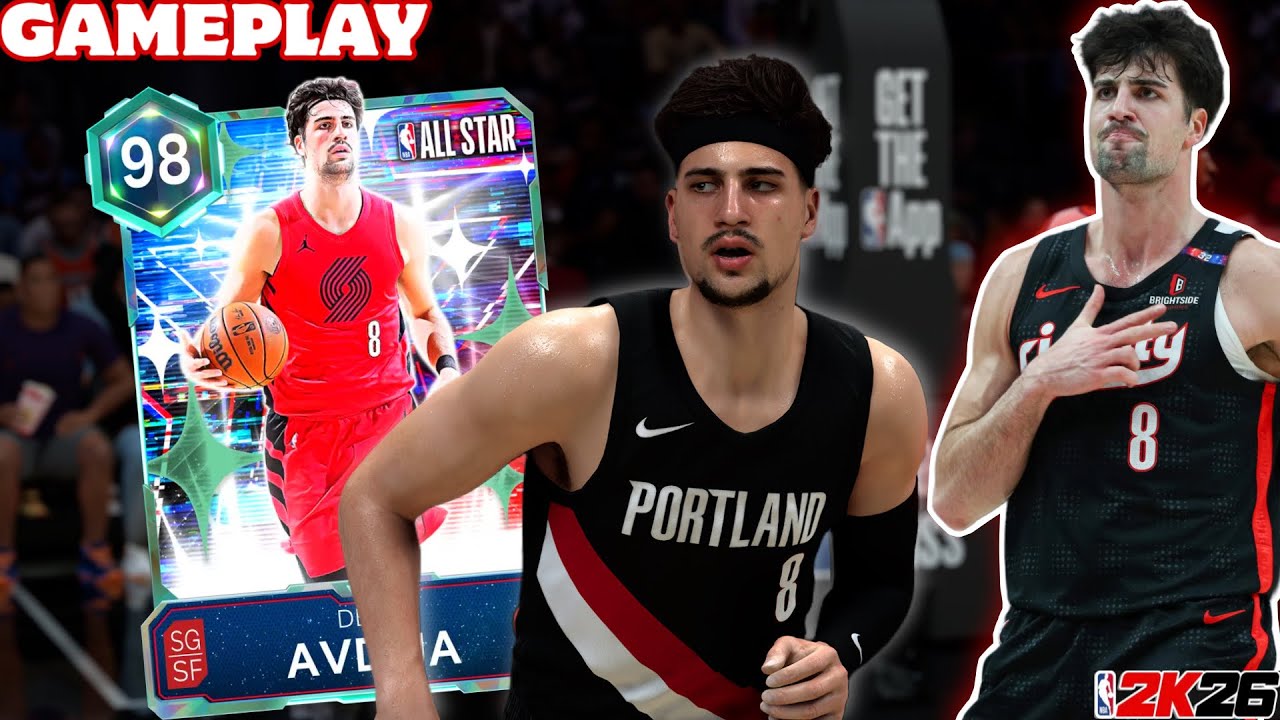 MY NEW FAVORITE CARD, GALAXY OPAL Deni Avdija GAMEPLAY