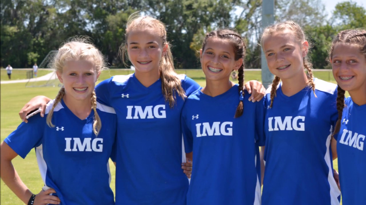 IMG Academy U15 girls soccer movie2016 17