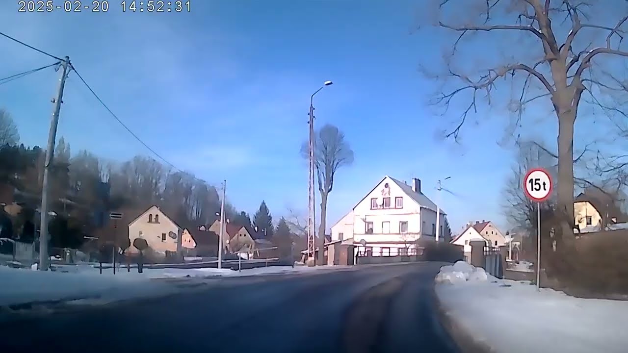 20250220 MIŁOSZÓW LEŚNA DROGA ZIMA