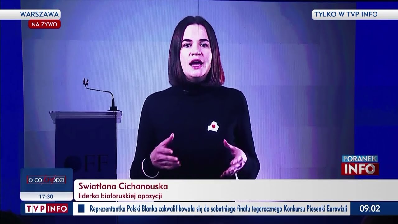 Swiatłana Cichanouska: Wola wolności jest nadal na Białorusi. Sprzeciwiamy się reżimowi