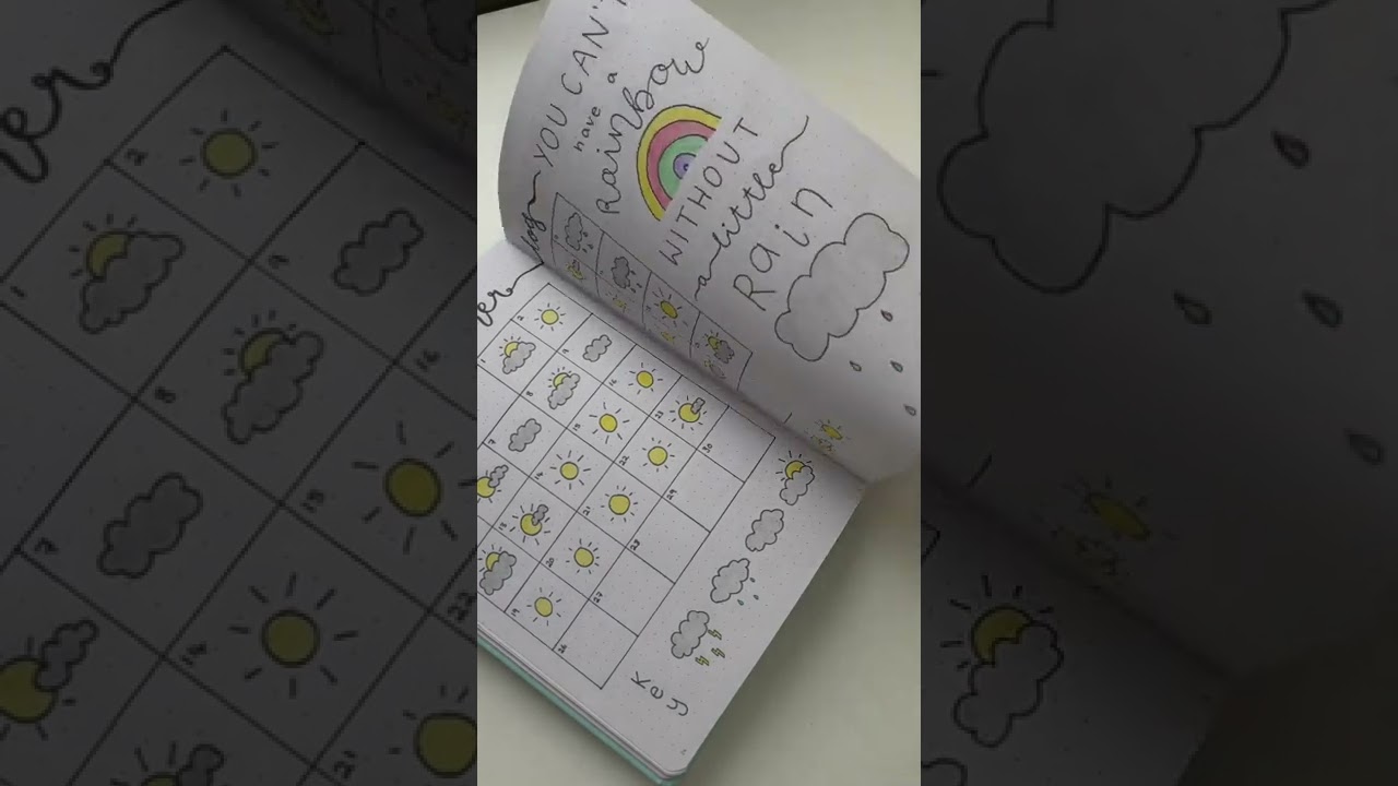 ✨ASMR✨July bullet journal🍉