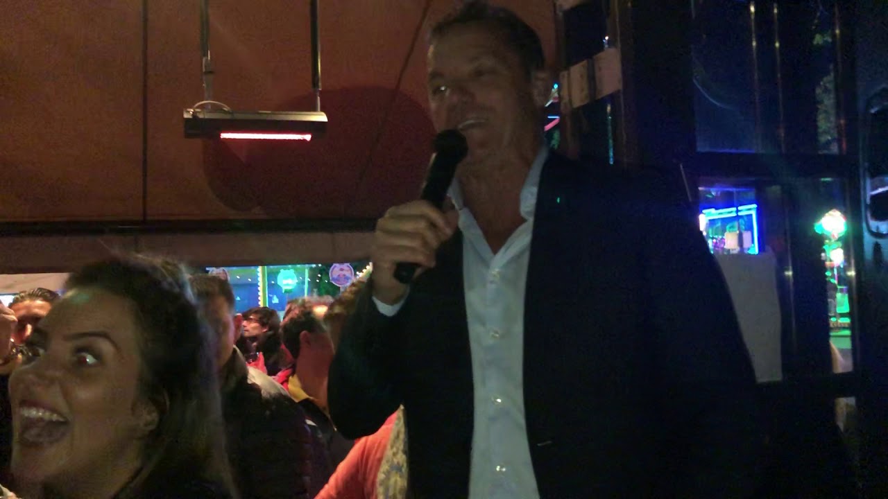 John de Bever in Café Barrels Hoorn 12-08-2019