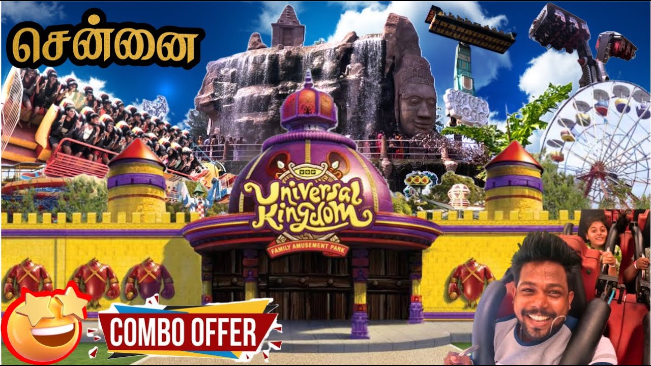 🔥SUMMER 19 l VGP UNIVERSAL KINGDOM CHENNAI l Chennai water theme park l MMT Tamil 👈