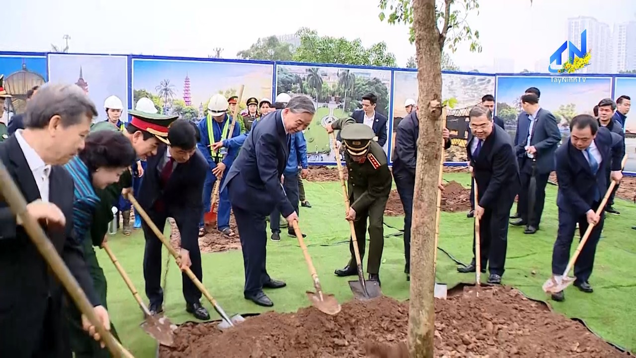 Tổng Bí thư Tô Lâm dự Lễ phát động “Tết trồng cây đời đời nhớ ơn Bác Hồ” | TayNinhTV